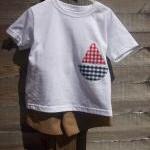 Boys Sailboat Applique T-shirt And Shorts Set
